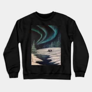 Aurora Borealis Crewneck Sweatshirt